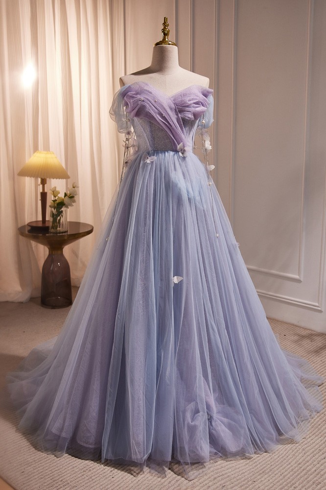 blue purple prom dress Sherri Hill 55569 Dress | Sherri Hill Dresses main image 1