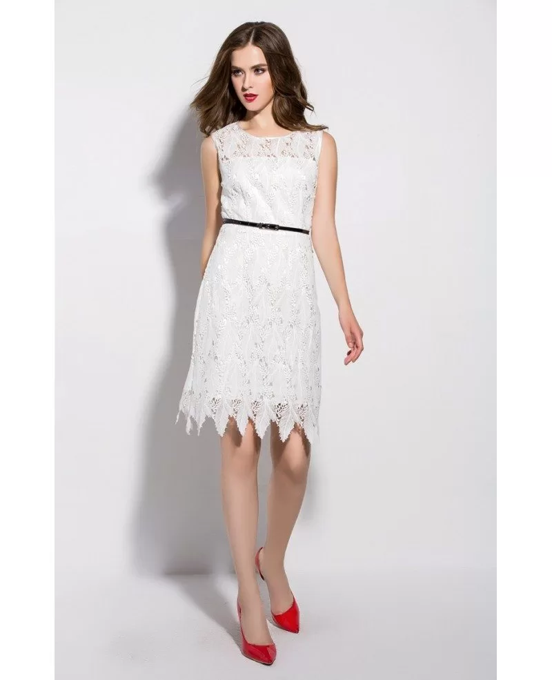 white feather dress short