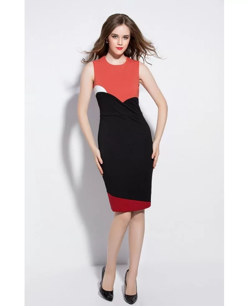 bodycon multicolor dress