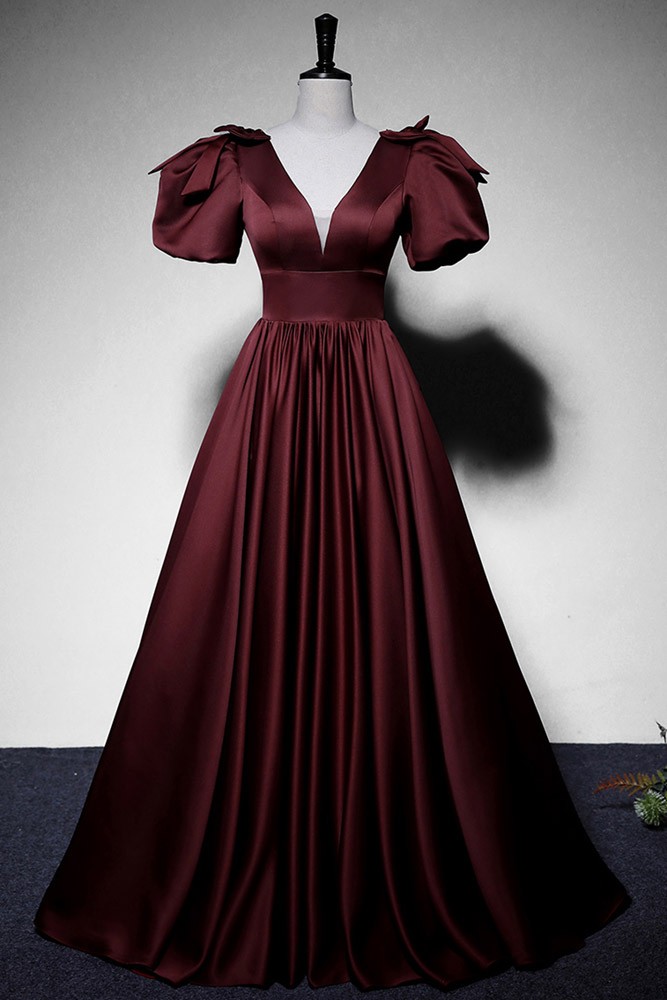 Elegant Halter Neckline Ruffled Long Prom Dress,Chic Evening Dress Y2392 main image 1