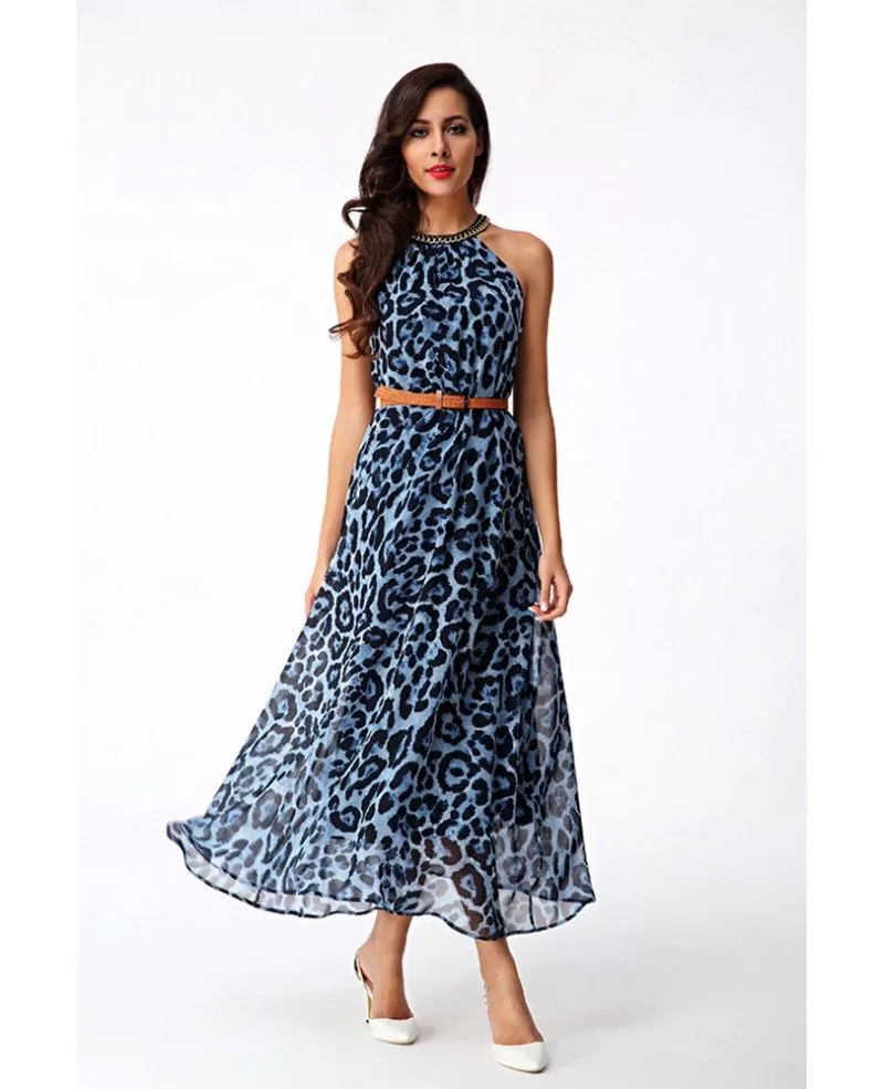 light blue floral maxi dress formal Christabel Tiered Maxi Dress - Blue Floral