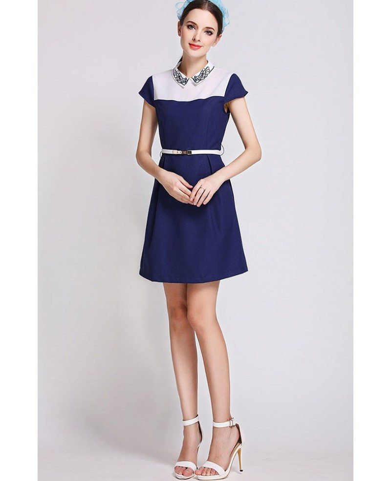 doll collar dress