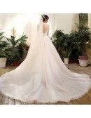 Best Boho Beach Wedding Dress with Sleeves For Destination Weddings