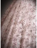 Stunning Pink Sparkly Sequins Ballgown Princess Prom Dress