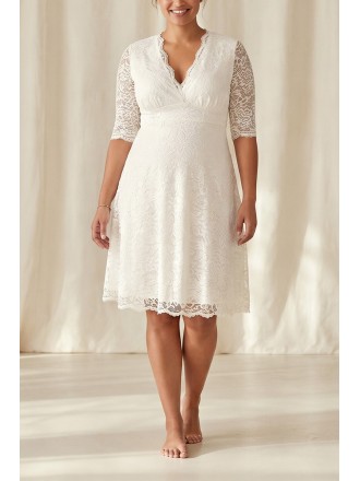 sachin and babi light blue dress Plus Size White Dresses – Ashley Stewart main image 0