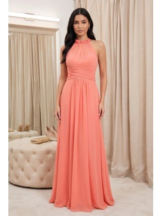 Hot Pink Bridesmaid Dresses, Bridesmaid Dresses Hot Pink Color -GemGrace
