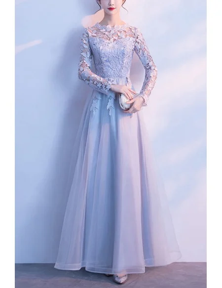 Beautiful Lace Sleeved Homecoming Party Dress For Semi Formal