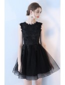 Gorgeous Mini Puffy Tulle Homecoming Dance Dress Lace Sleeveless