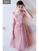 Gorgeous Sequined Aline Knee Length Homecoming Graduation Party Dress