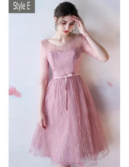 Gorgeous Sequined Aline Knee Length Homecoming Graduation Party Dress
