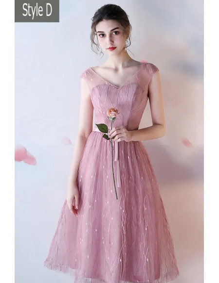 Gorgeous Sequined Aline Knee Length Homecoming Graduation Party Dress