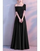 Trendy Simple Homecoming Party Dress With Short Sleeves