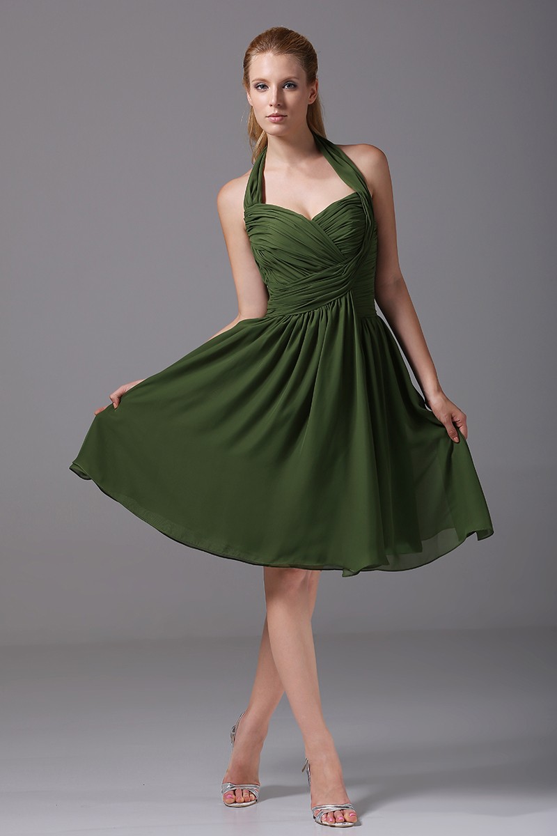 blue dress for baby girl Berylove Women Dark Green Sweetheart Bridesmaid Dress A Line Keyhole Satin Long Prom Dress, Dark Green / US20W