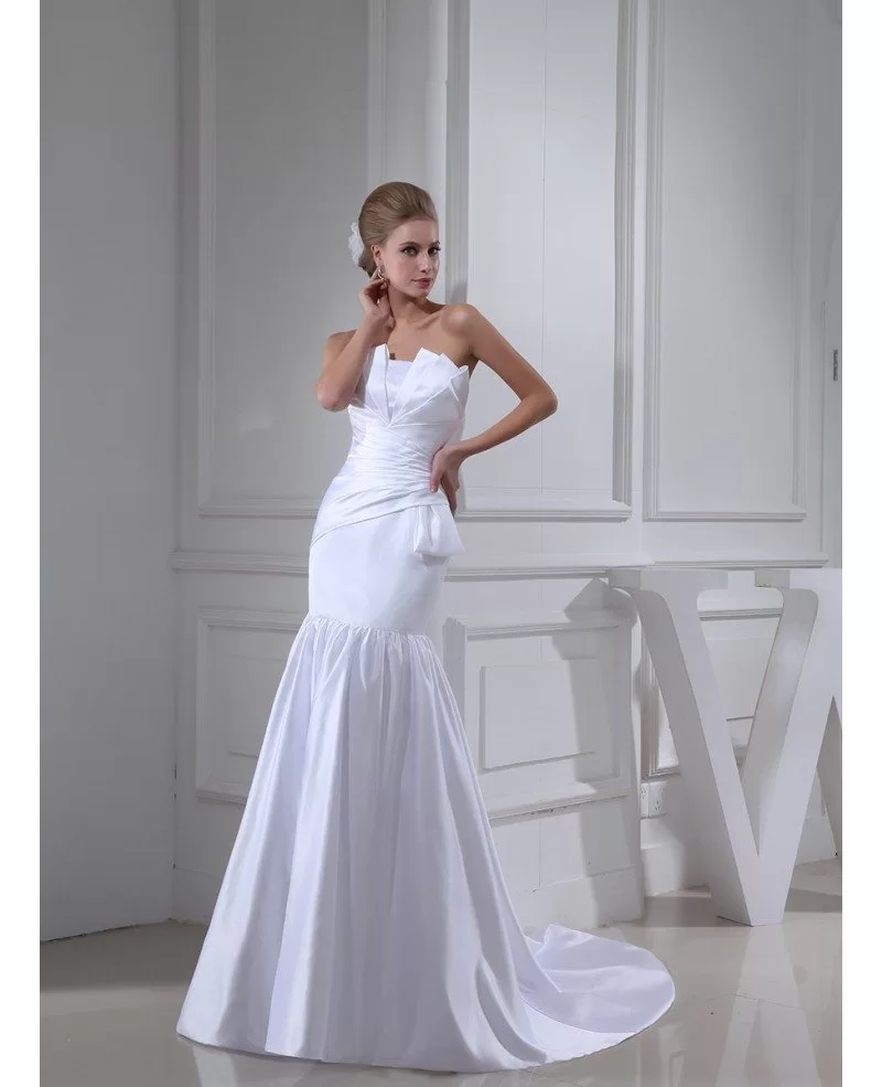 Short Sleeve V-neck Lace Tulle A-line Wedding Dress