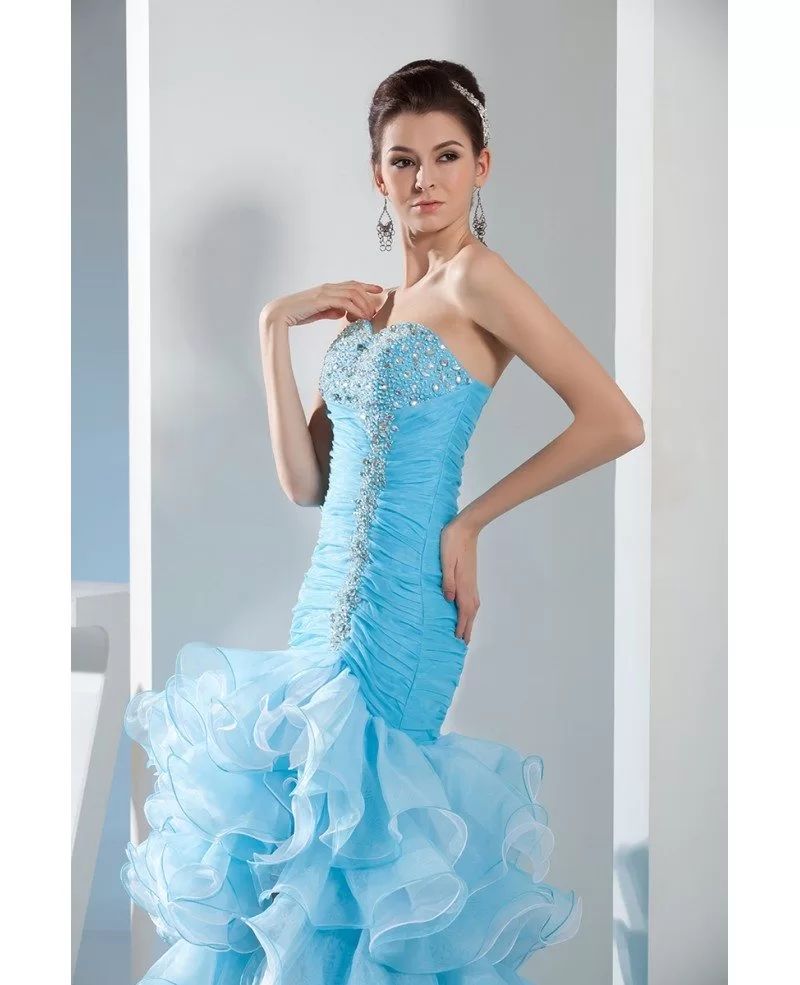 Spaghetti Straps V-neck Lace Bodice Tulle A-line Wedding Dress
