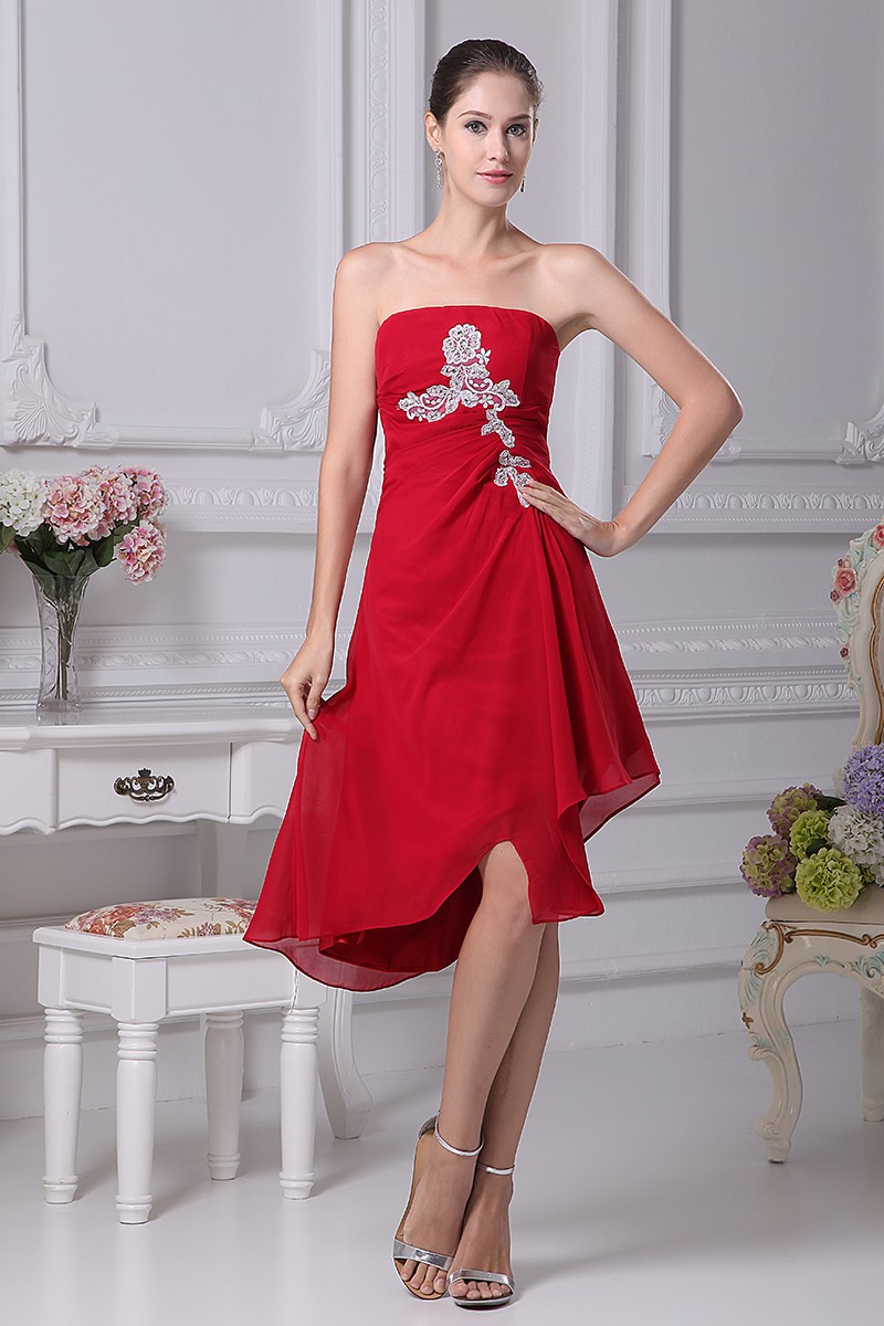 Strapless Chiffon Short Dress Style F12284 Chic Short Chiffon Formal Dresses  David's Bridal Cora Strapless Chiffon Short Dress Bridesmaid /Prom F12284  Sz 8 | eBay