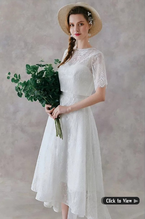 vintage wedding dress