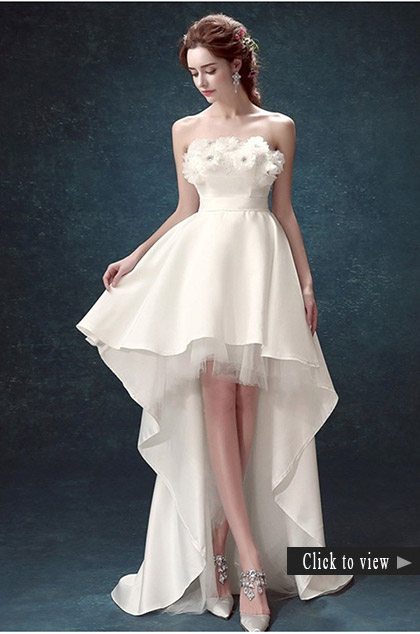 high low wedding dress