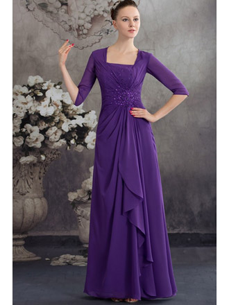 royal purple mother of the bride dresses