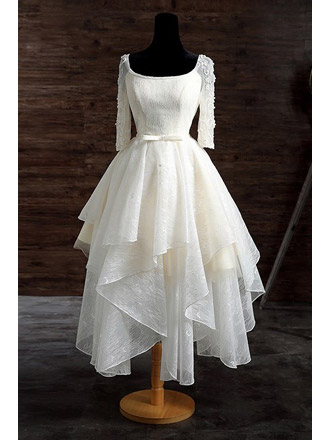 tea length wedding dress